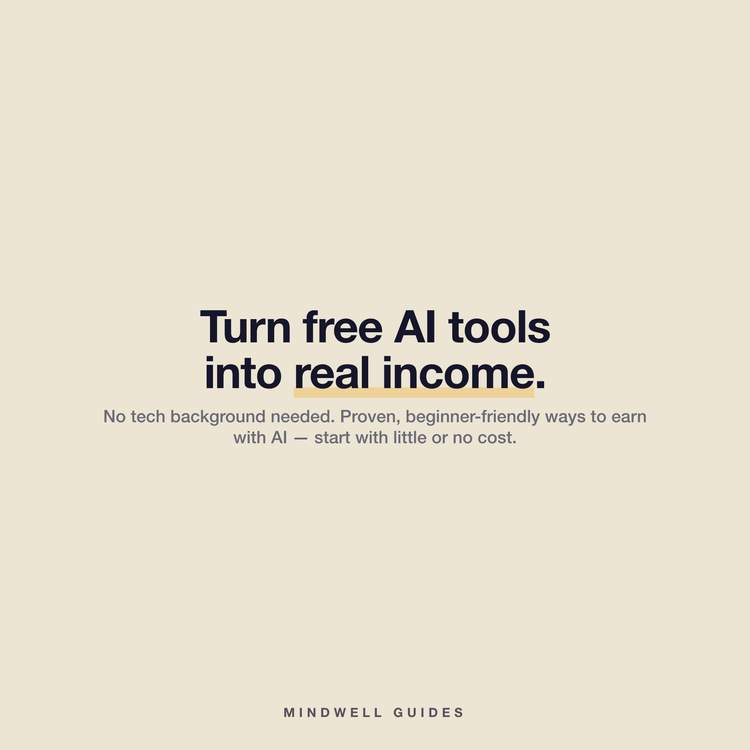 Turn free AI tools into real income